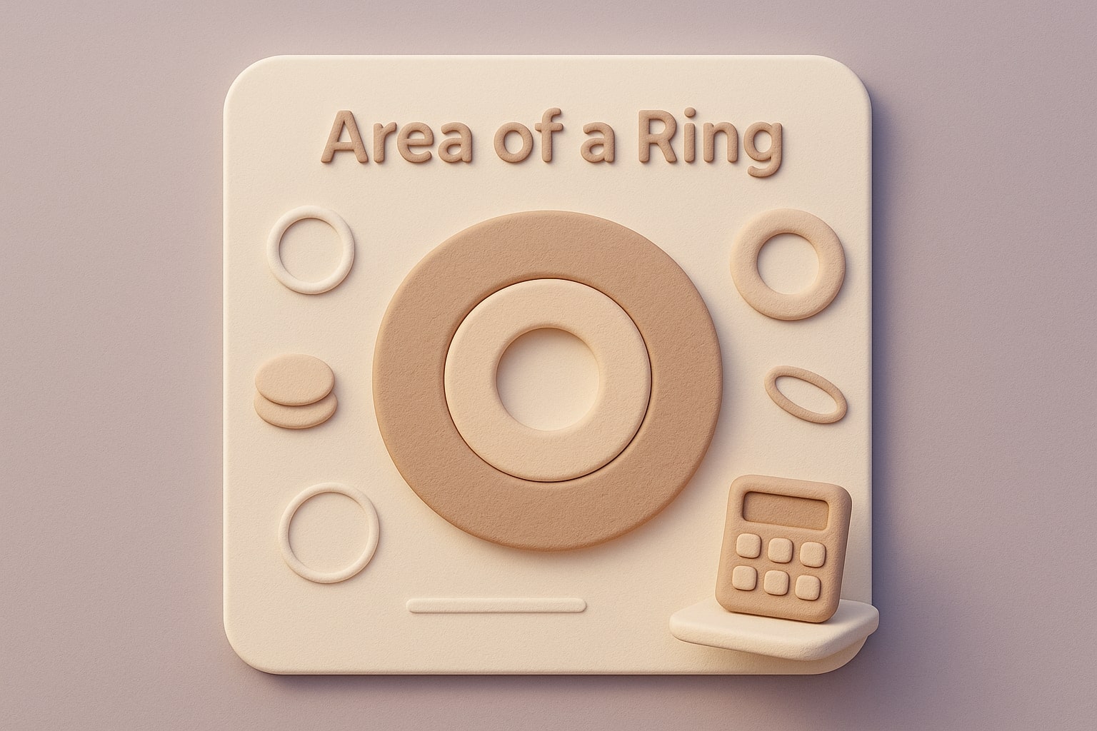 Annulus Area Calculator