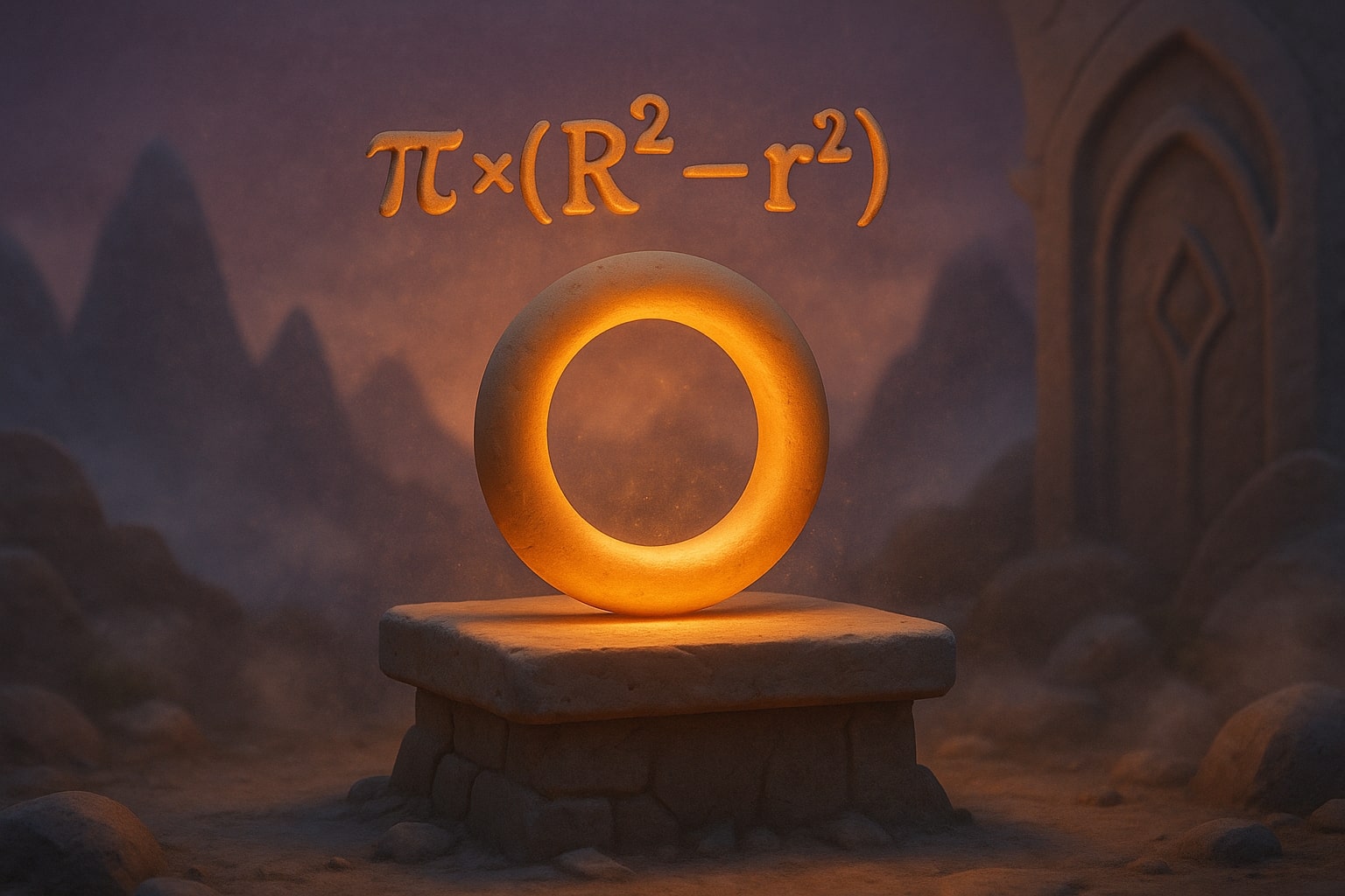 Annulus Area Calculator