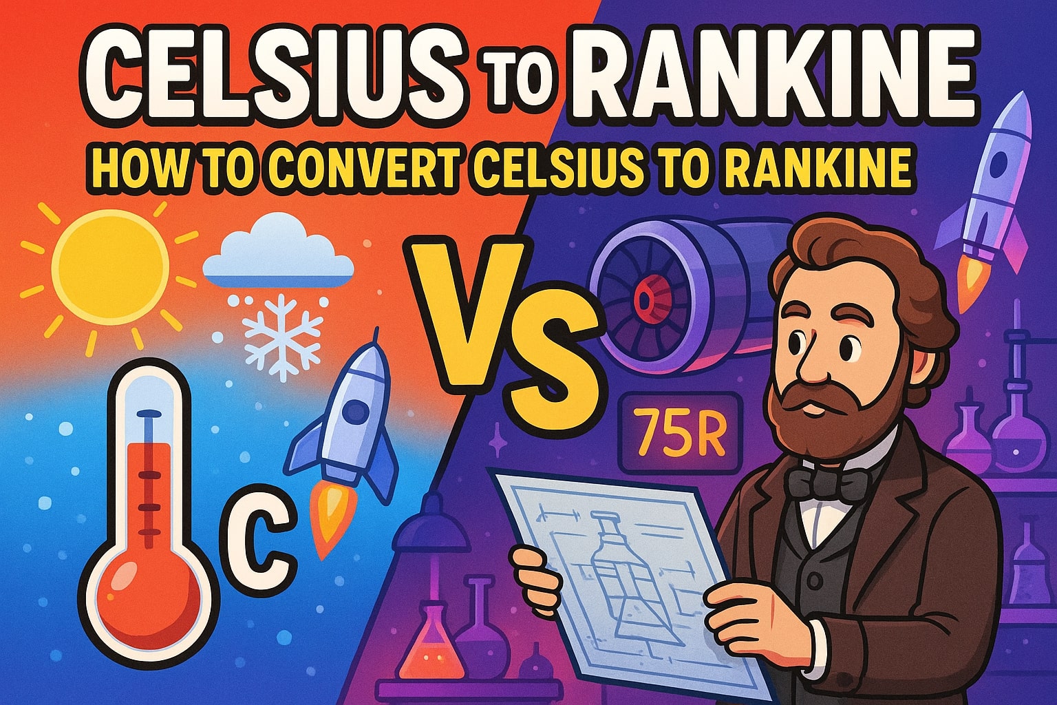 Celsius to Rankine Converter
