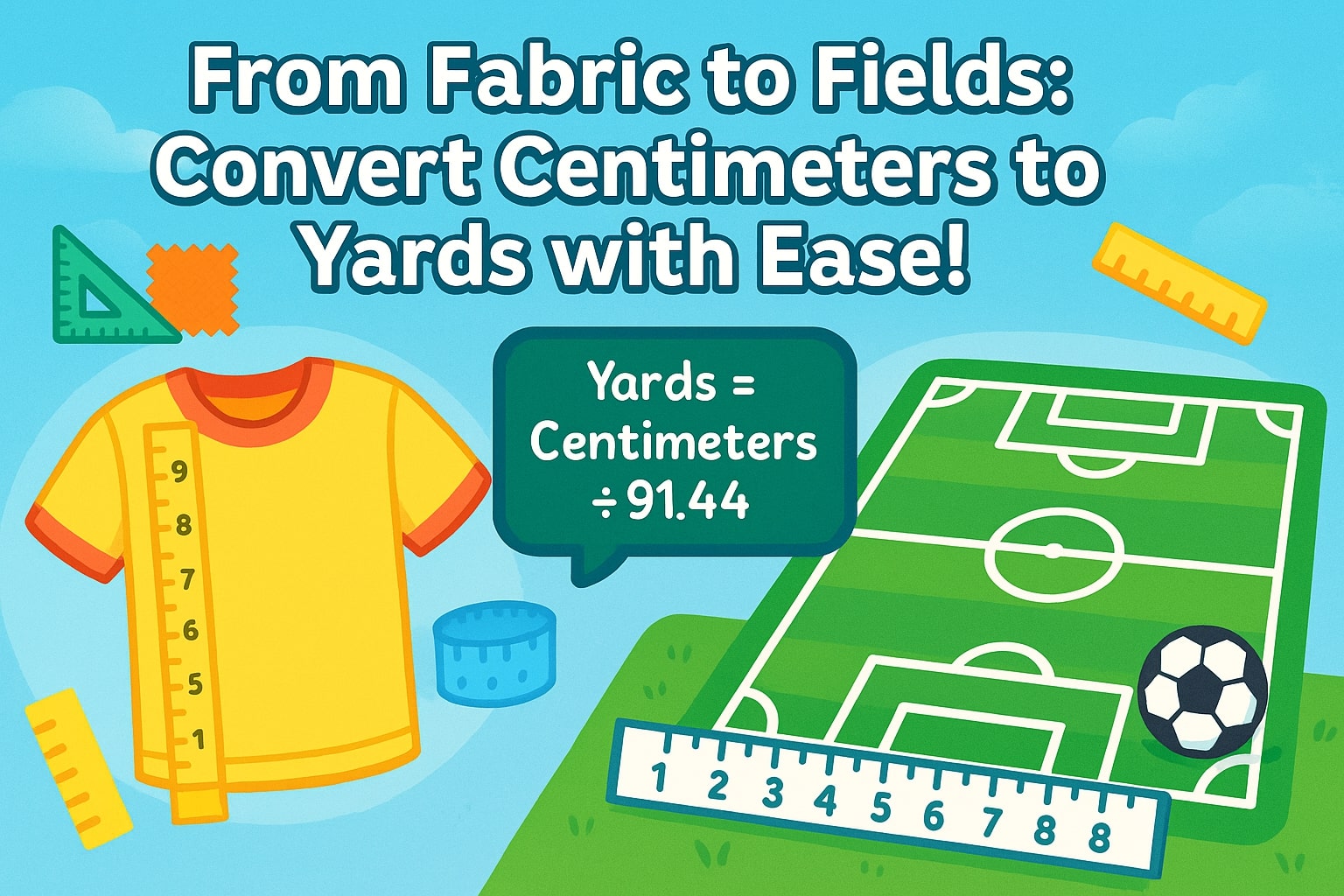 Centimeters to Yards Converter 1