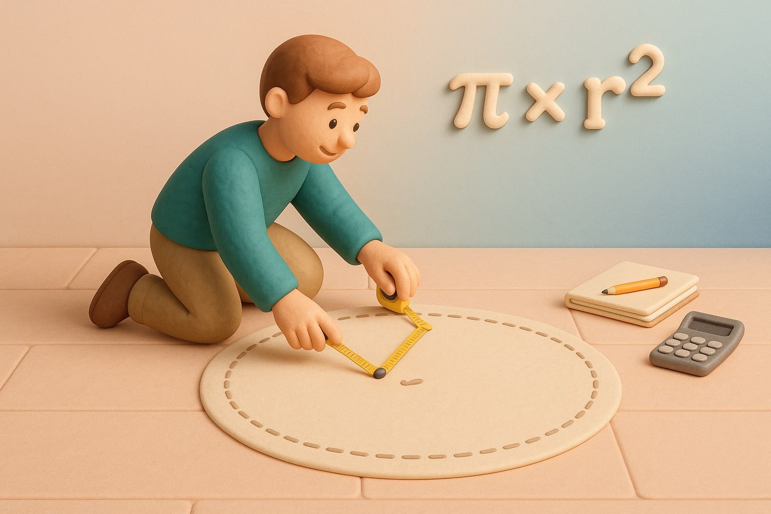 Circle Square Footage Calculator