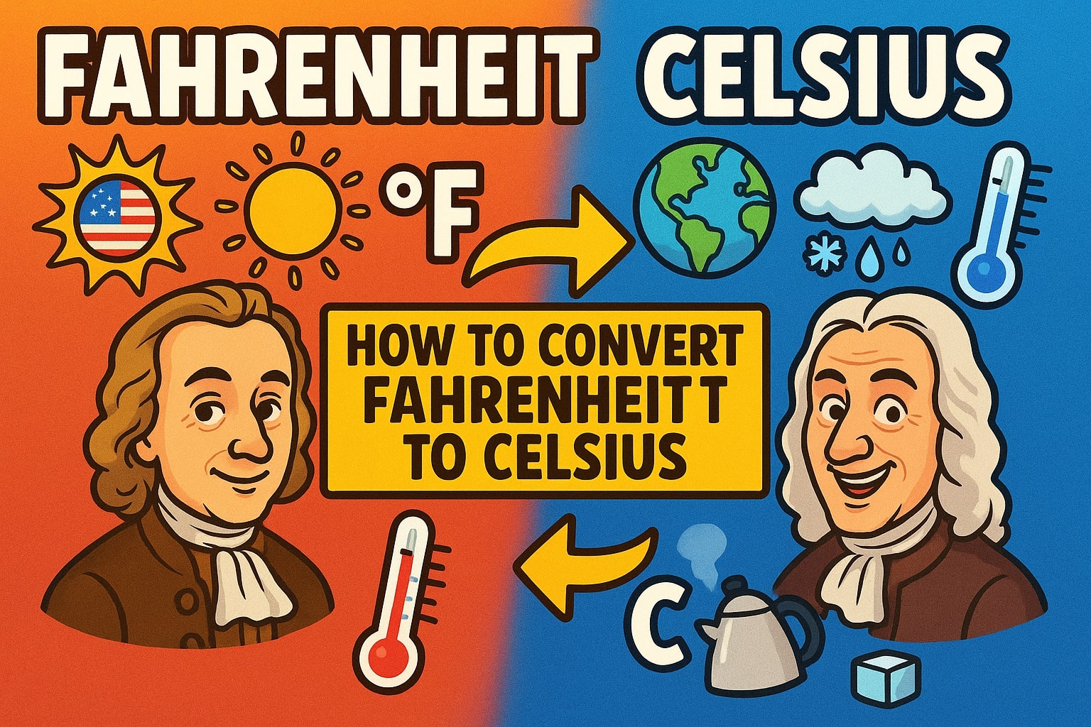 Fahrenheit to Celsius Converter