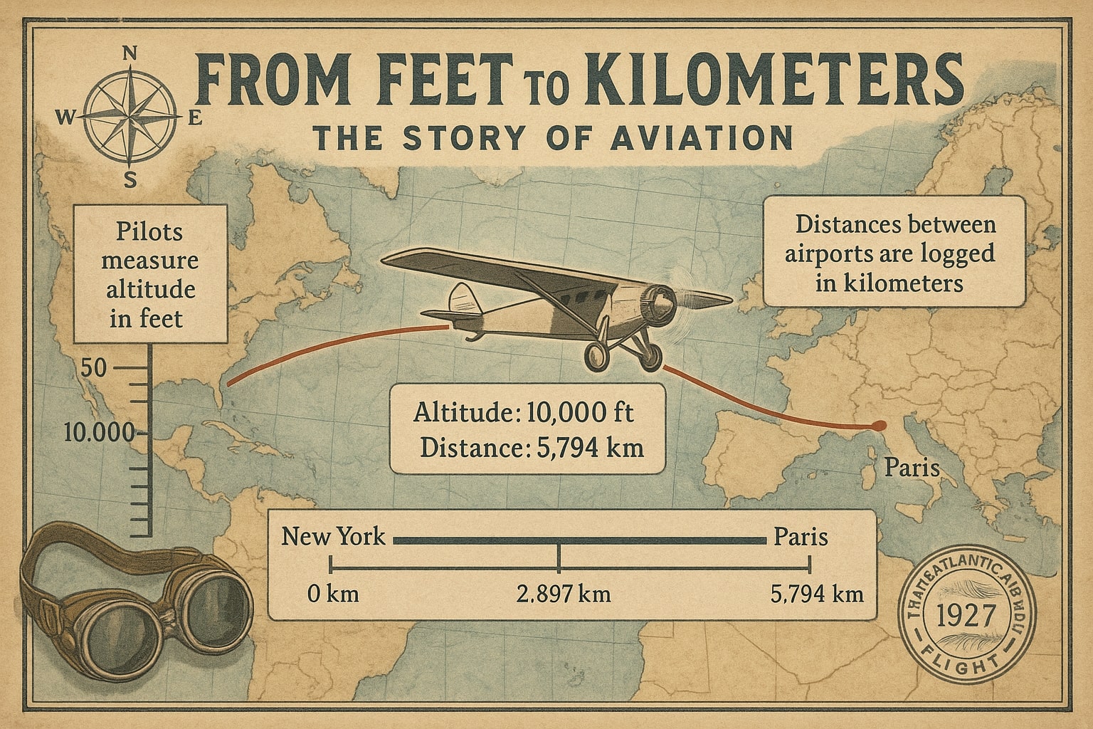 Feet to Kilometers 2