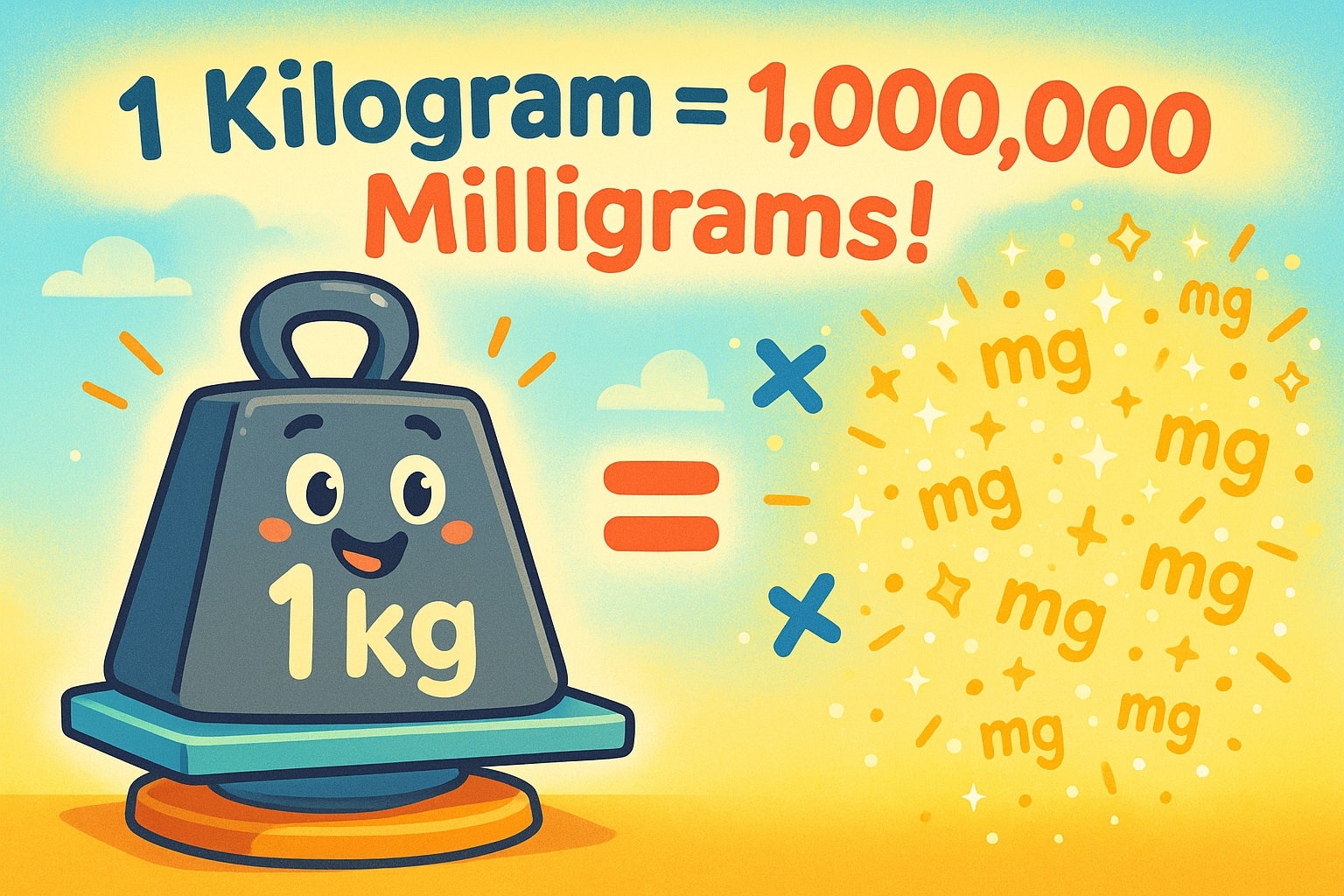 Kilograms to Milligrams Converter