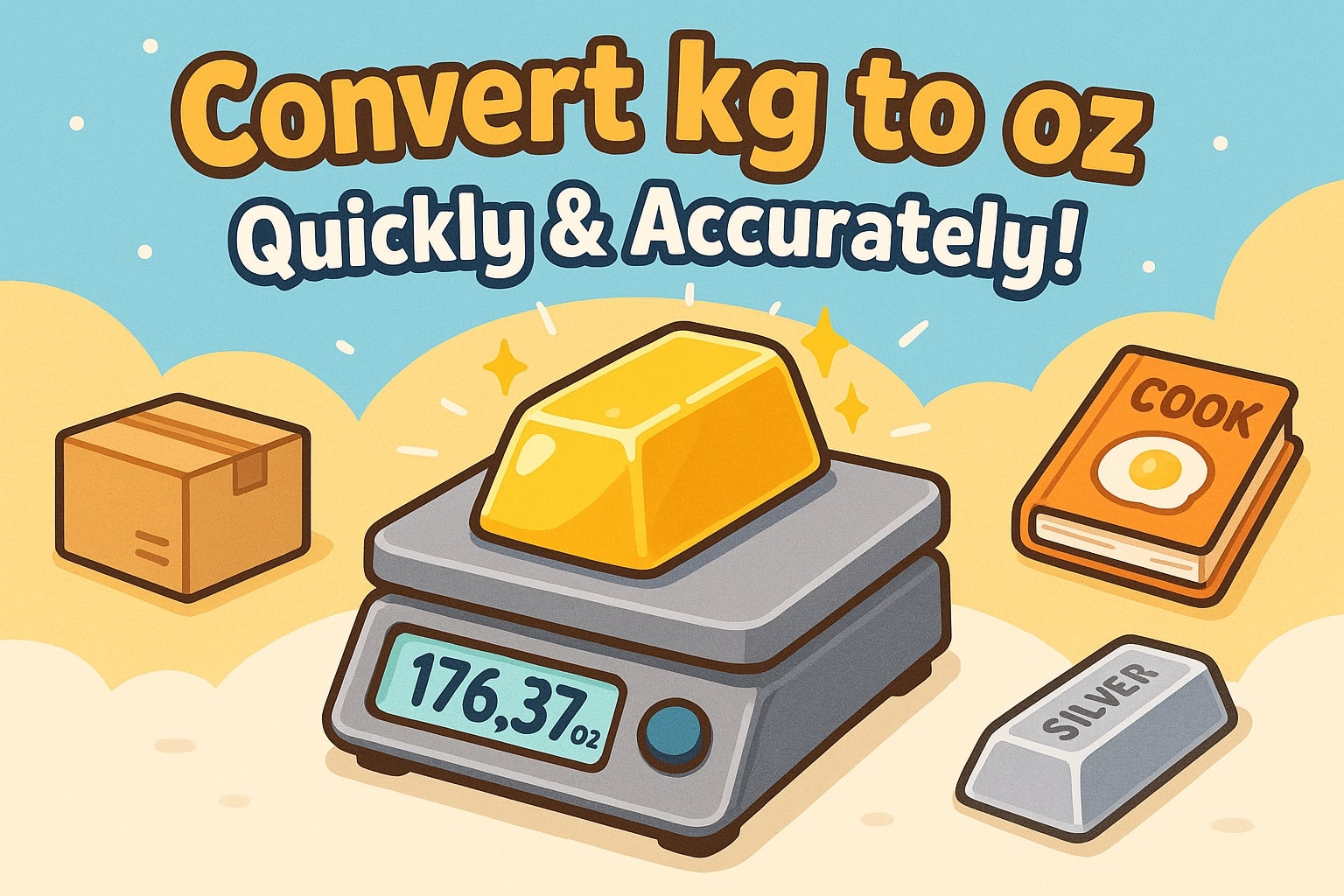 Kilograms to Ounces Converter
