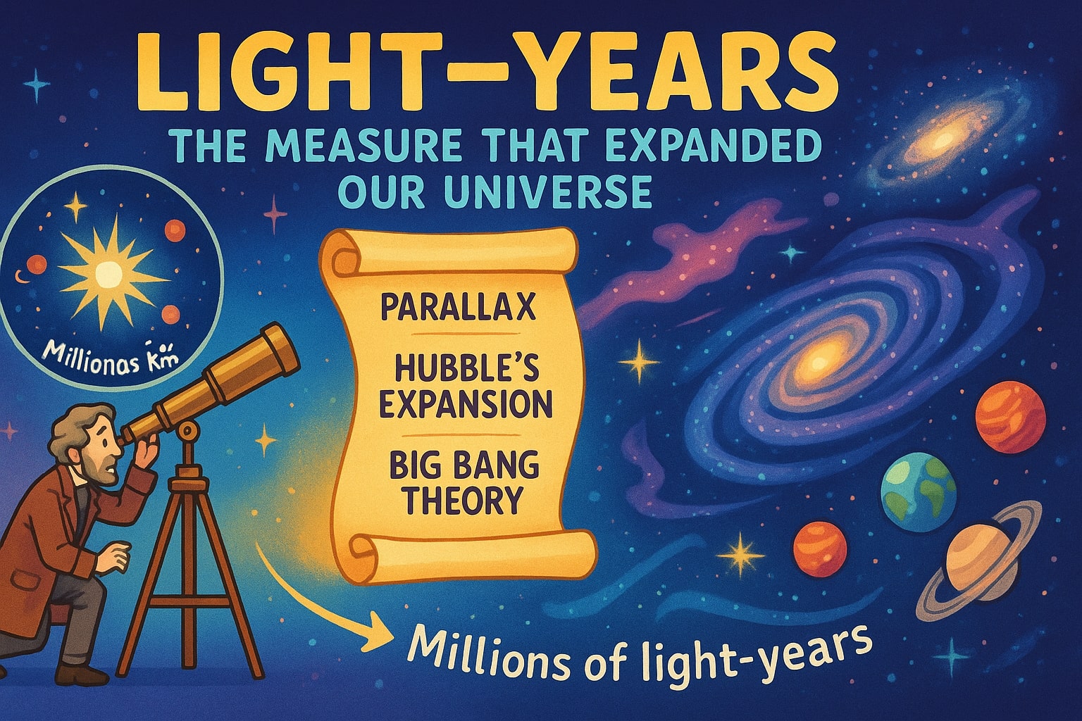 Kilometers to Light-Years Converter 2
