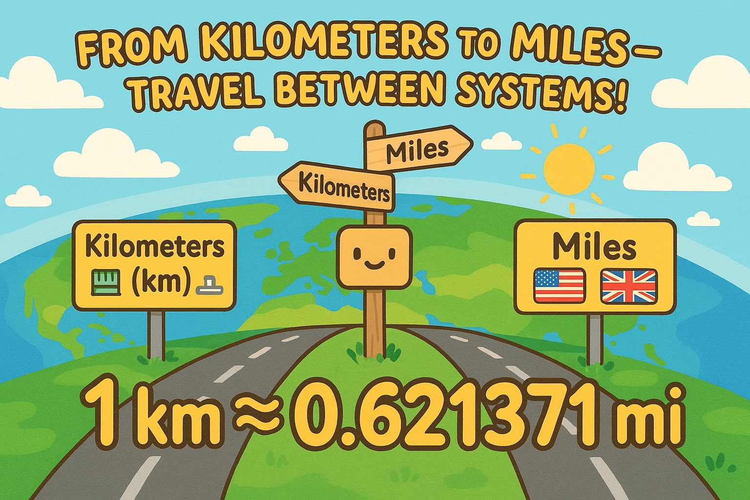Kilometers to Miles Converter 1