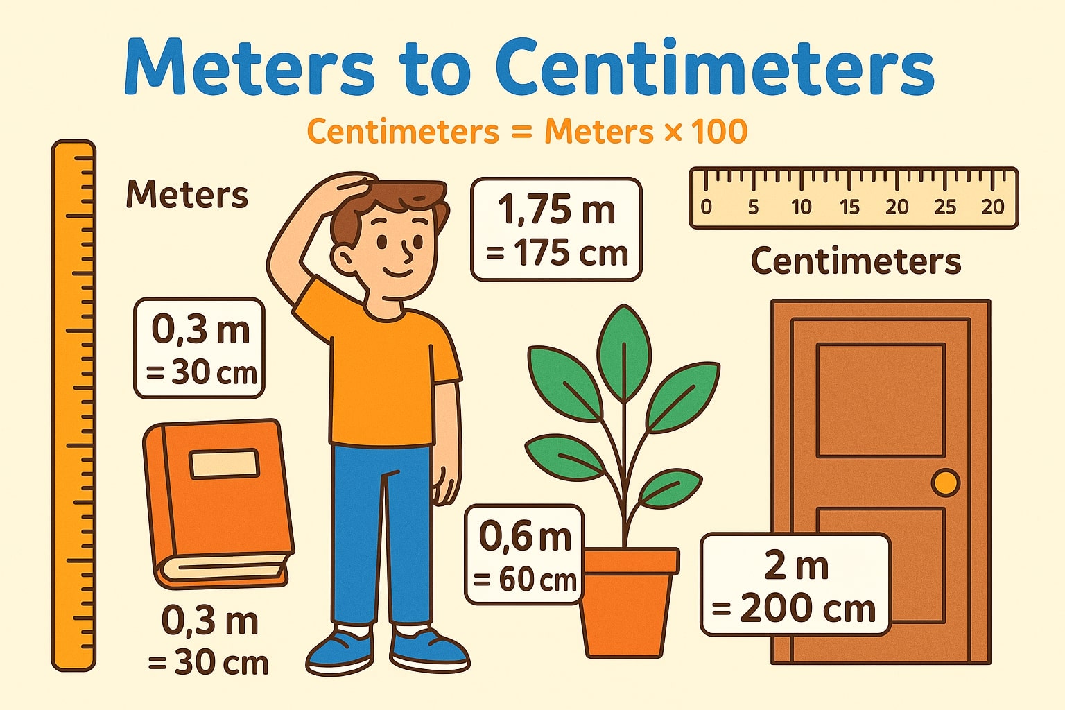 Meters to Centimeters 1