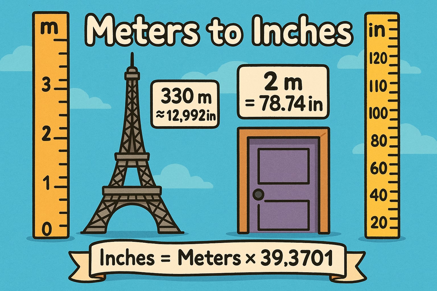 Meters to Inches 1