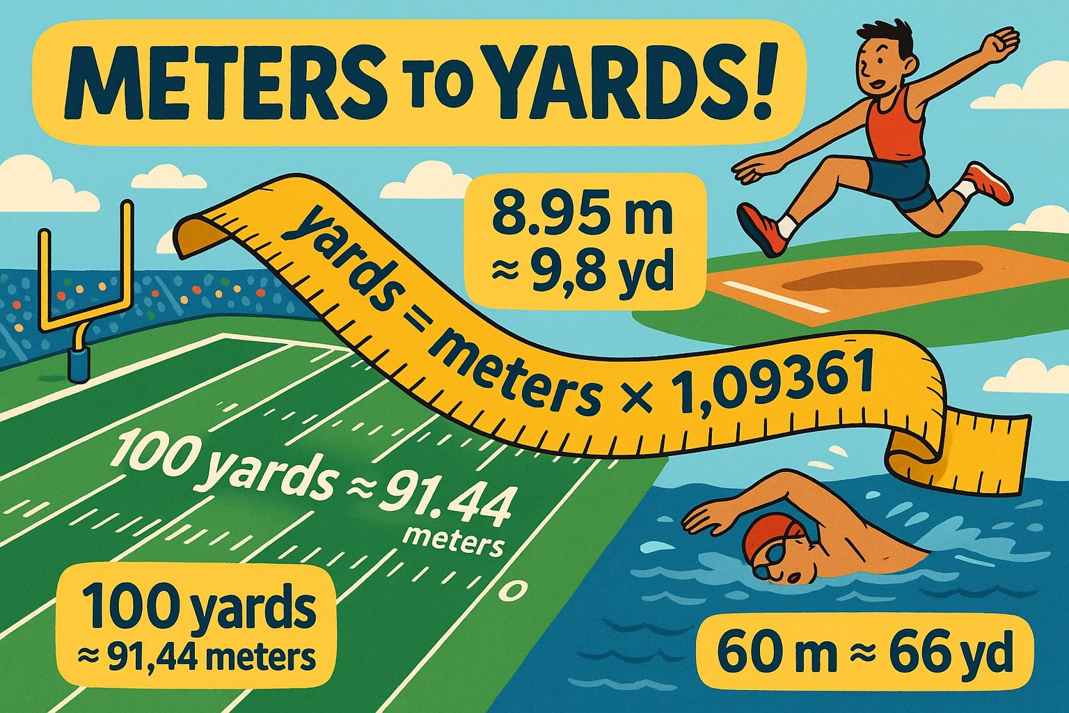 Meters to Yards 1