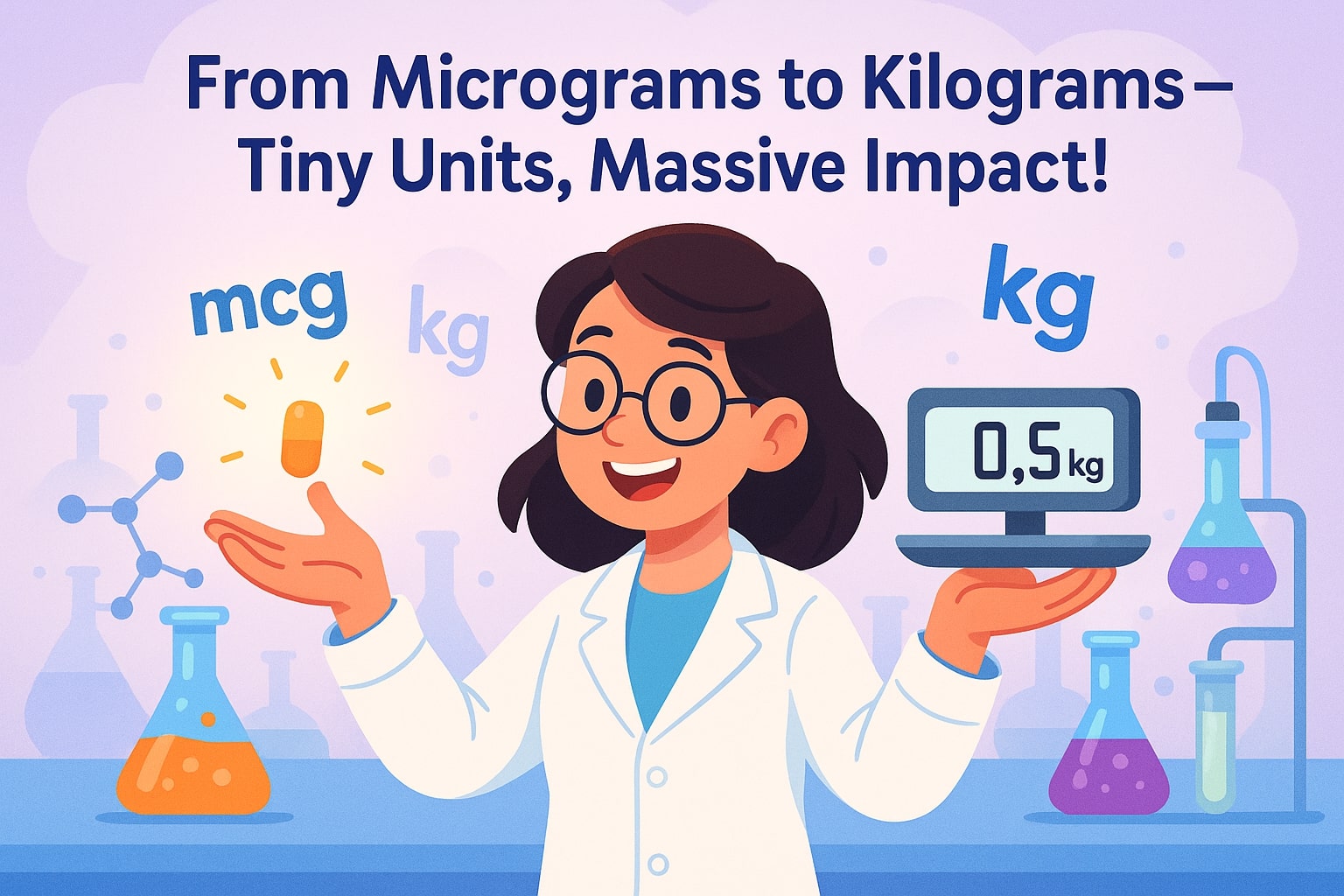 Micrograms to Kilograms Converter