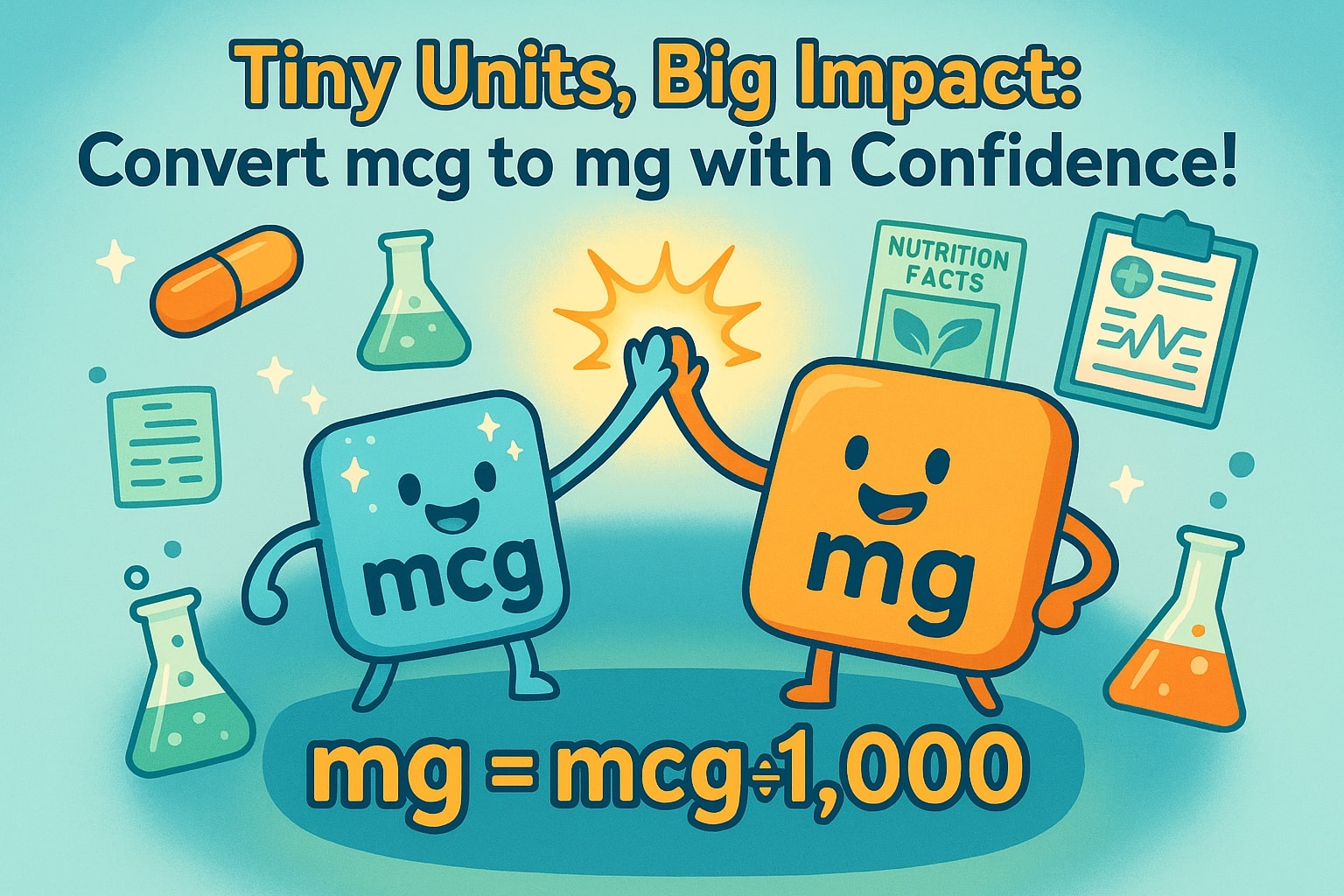 Micrograms to Milligrams Converter