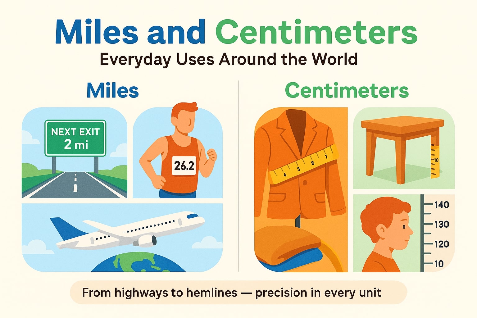 Miles to Centimeters 2