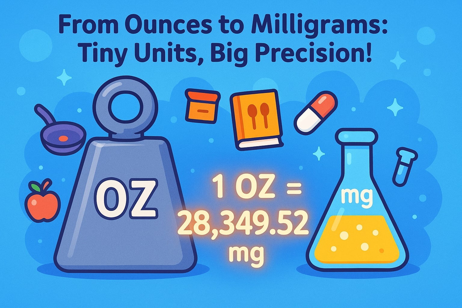 Ounces to Milligrams Converter