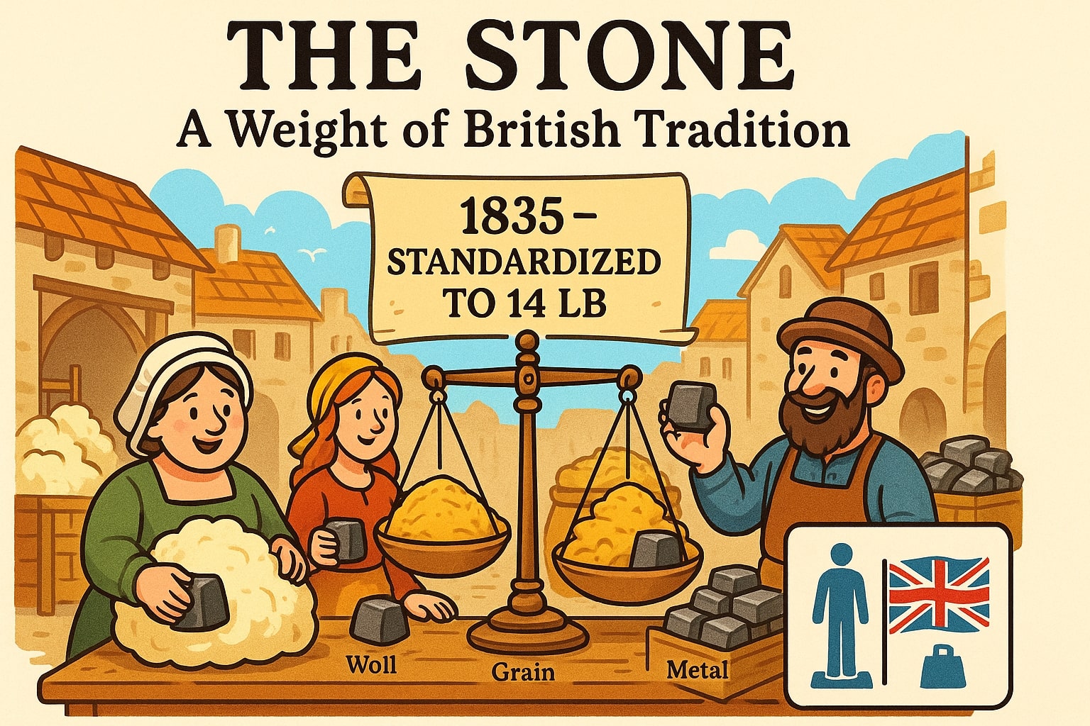 Pounds to Stones Converter