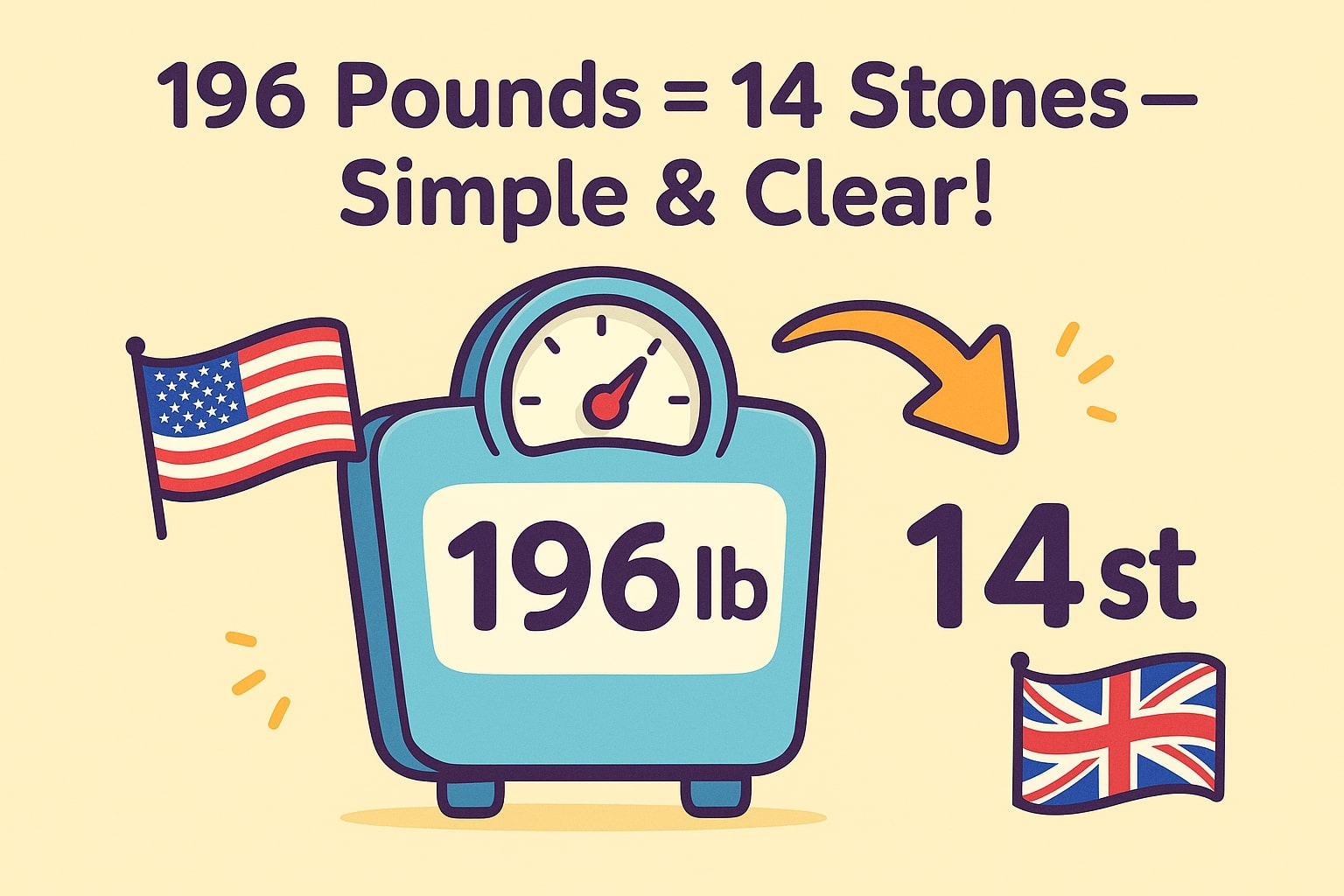 Pounds to Stones Converter