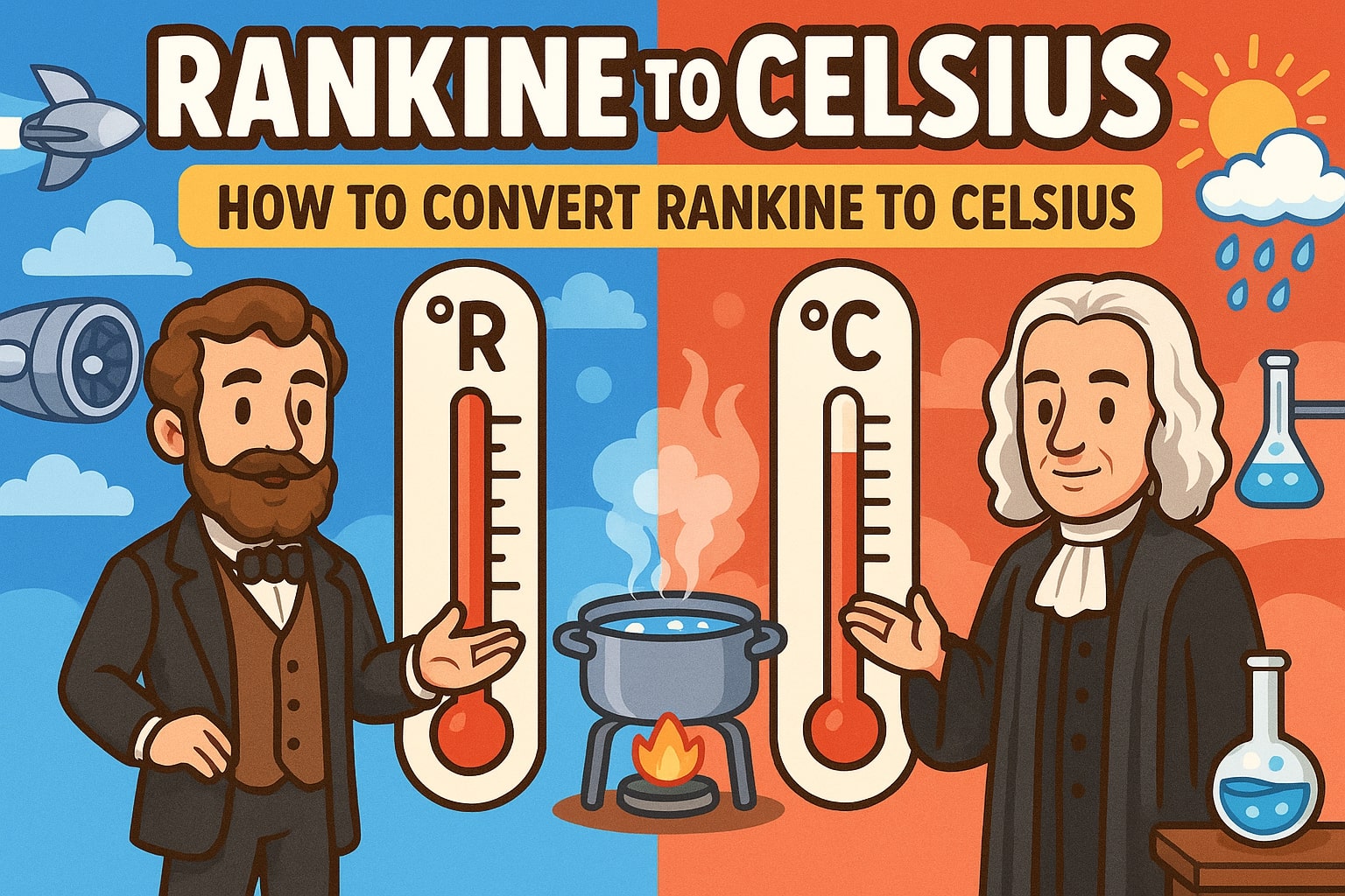 Rankine to Celsius Converter