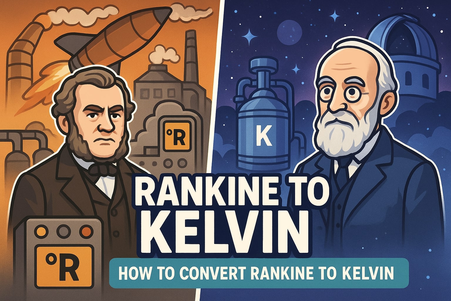 Rankine to Kelvin Converter