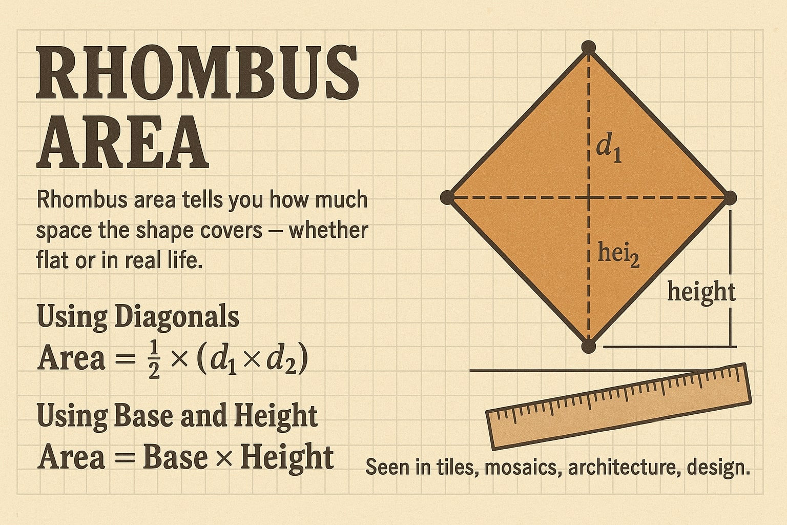 Demonstrates how the Rhombus Area Calculator works with input fields and instant results that help users solve problems with ease.