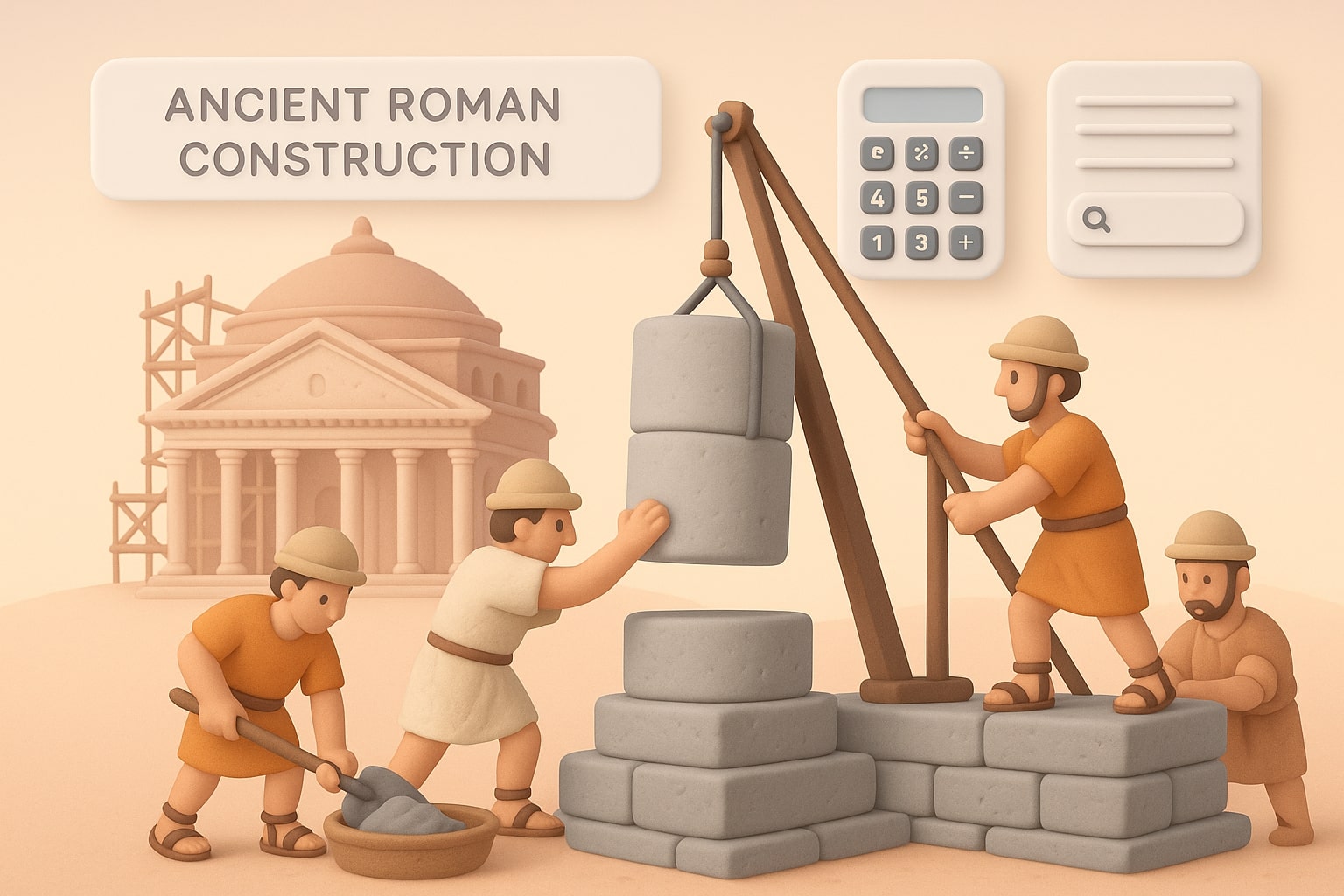 Demonstrates how the Round Concrete Calculator works with input fields and instant results that help users solve problems with ease.