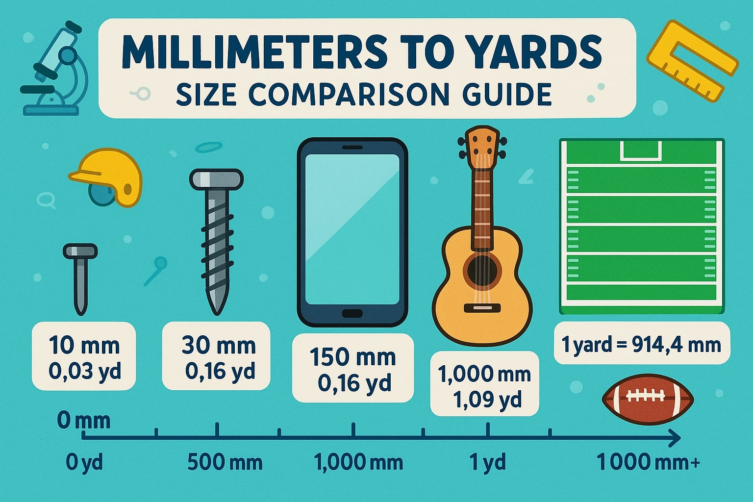 Yards to Millimeters 2