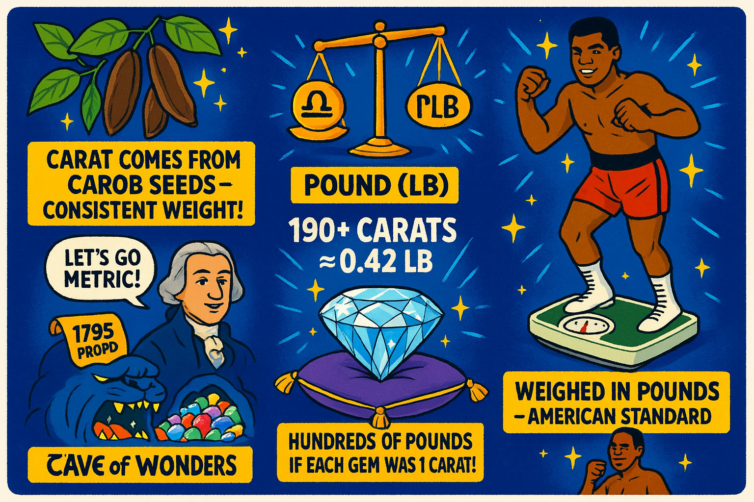 Carats to Pounds Converter