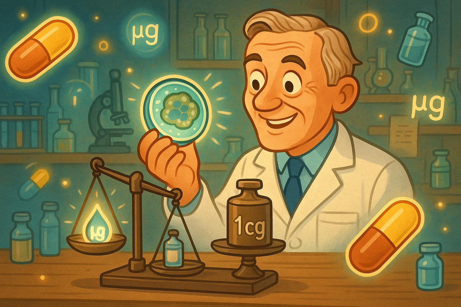 Centigrams to Micrograms Converter