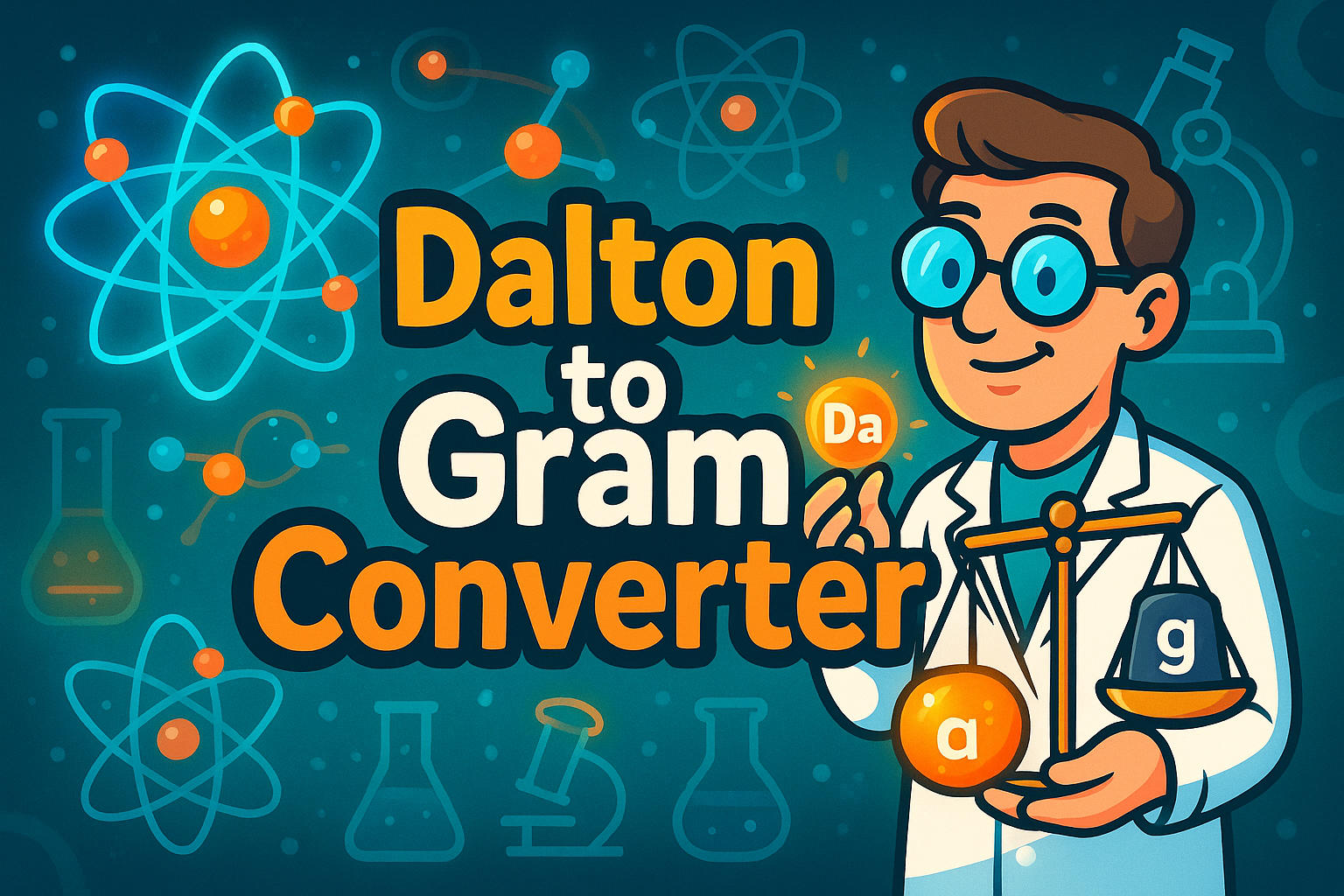 Daltons to Grams Converter