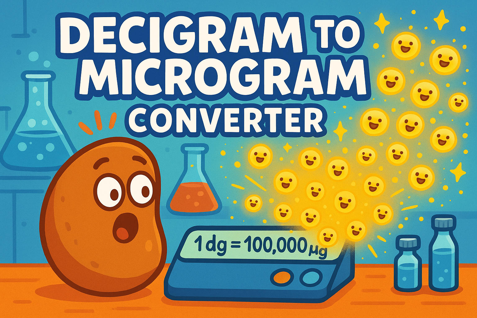 Decigrams to Micrograms Converter