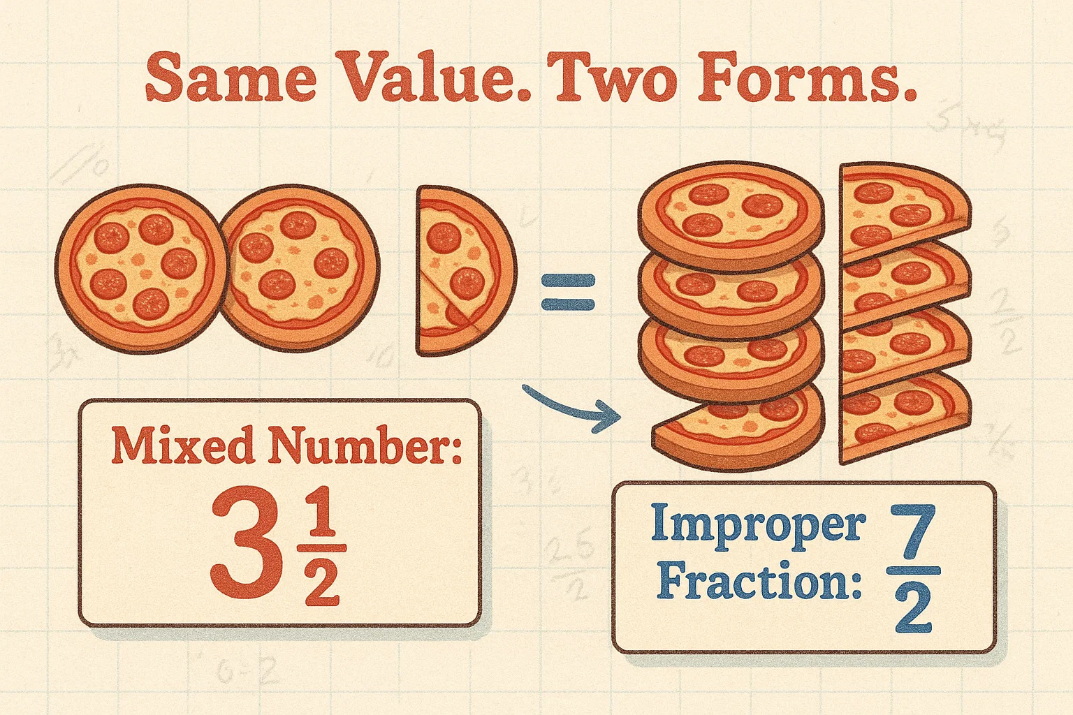 Fraction Mix Numbers Calculator