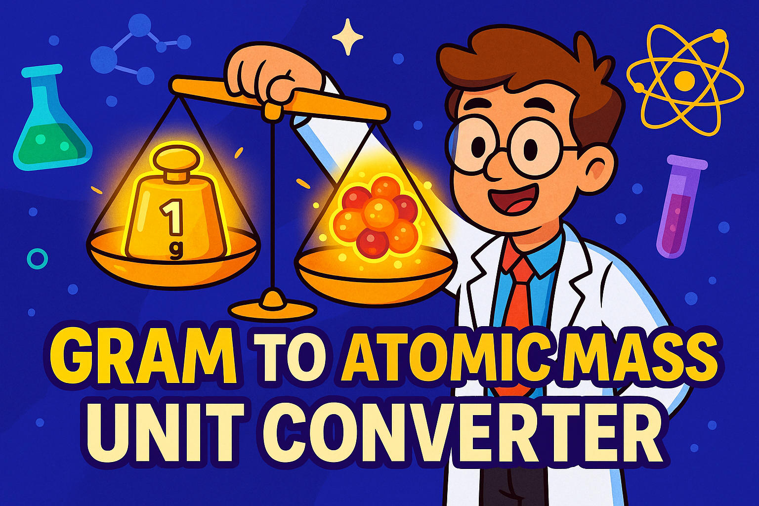 Grams to Atomic Mass Unit Converter