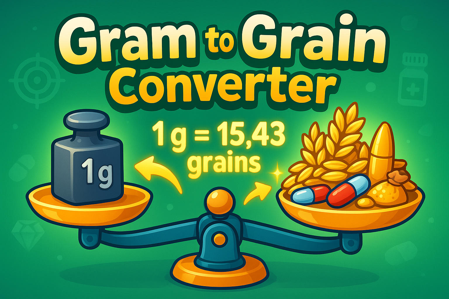 Grams to Grains Converter
