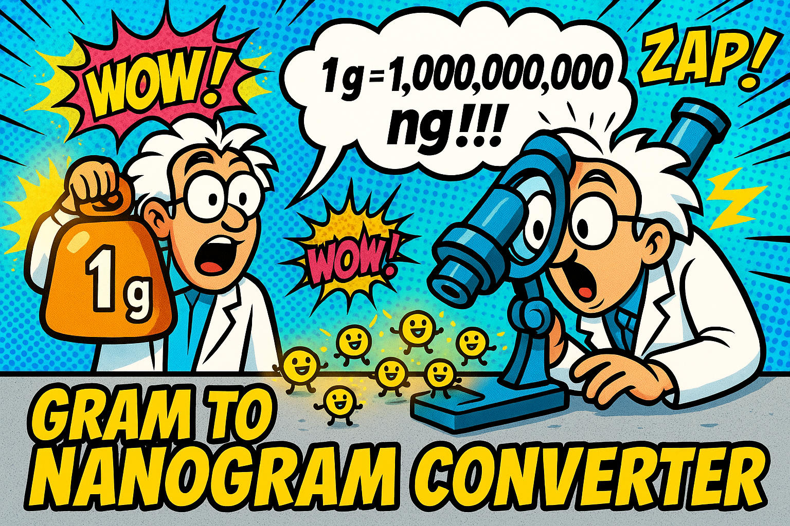 Grams to Nanograms Converter