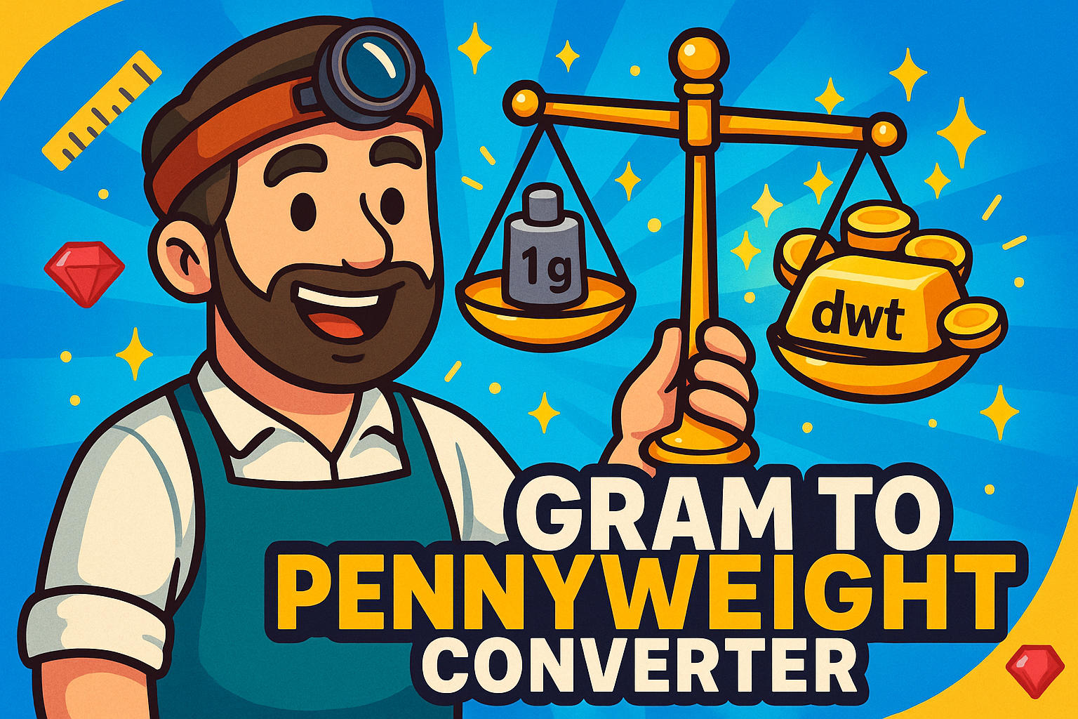 Grams to Pennyweights Converter