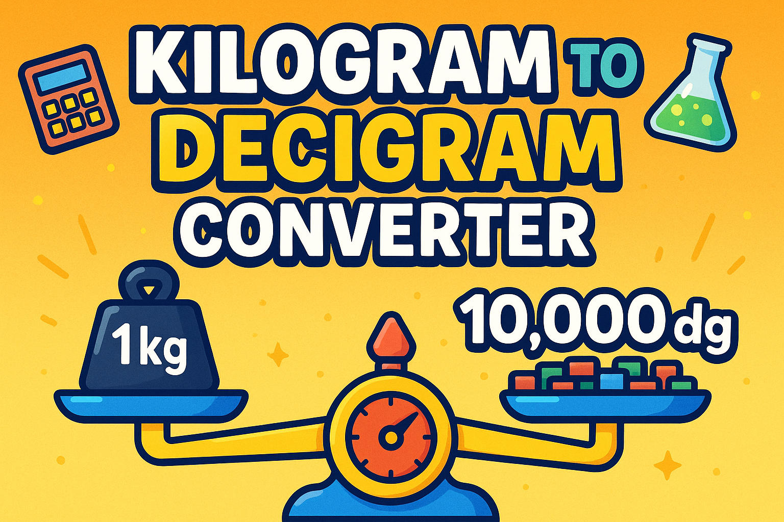 Kilogram to Decigram Converter