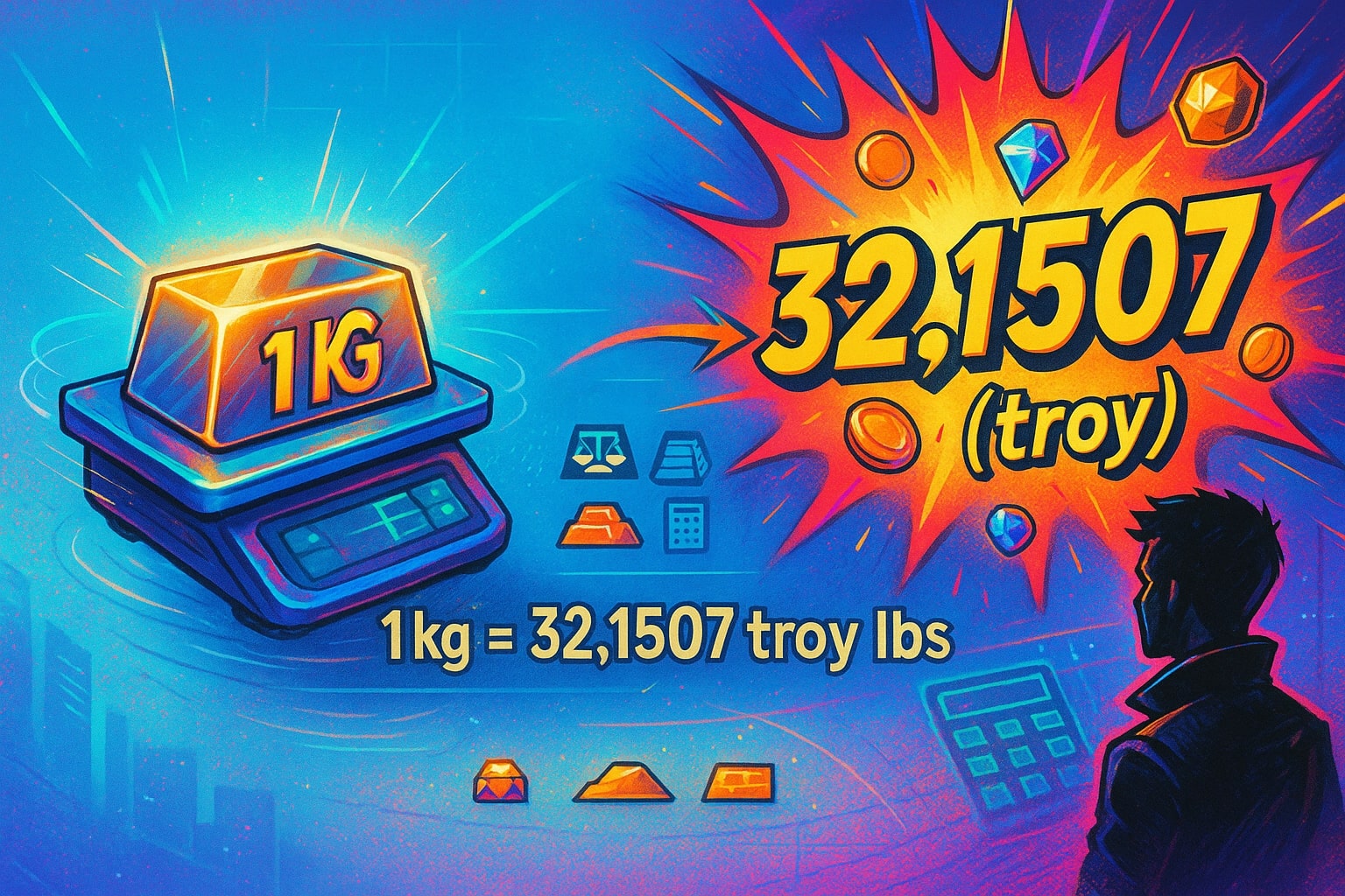 Kilograms to Troy Pounds Converter