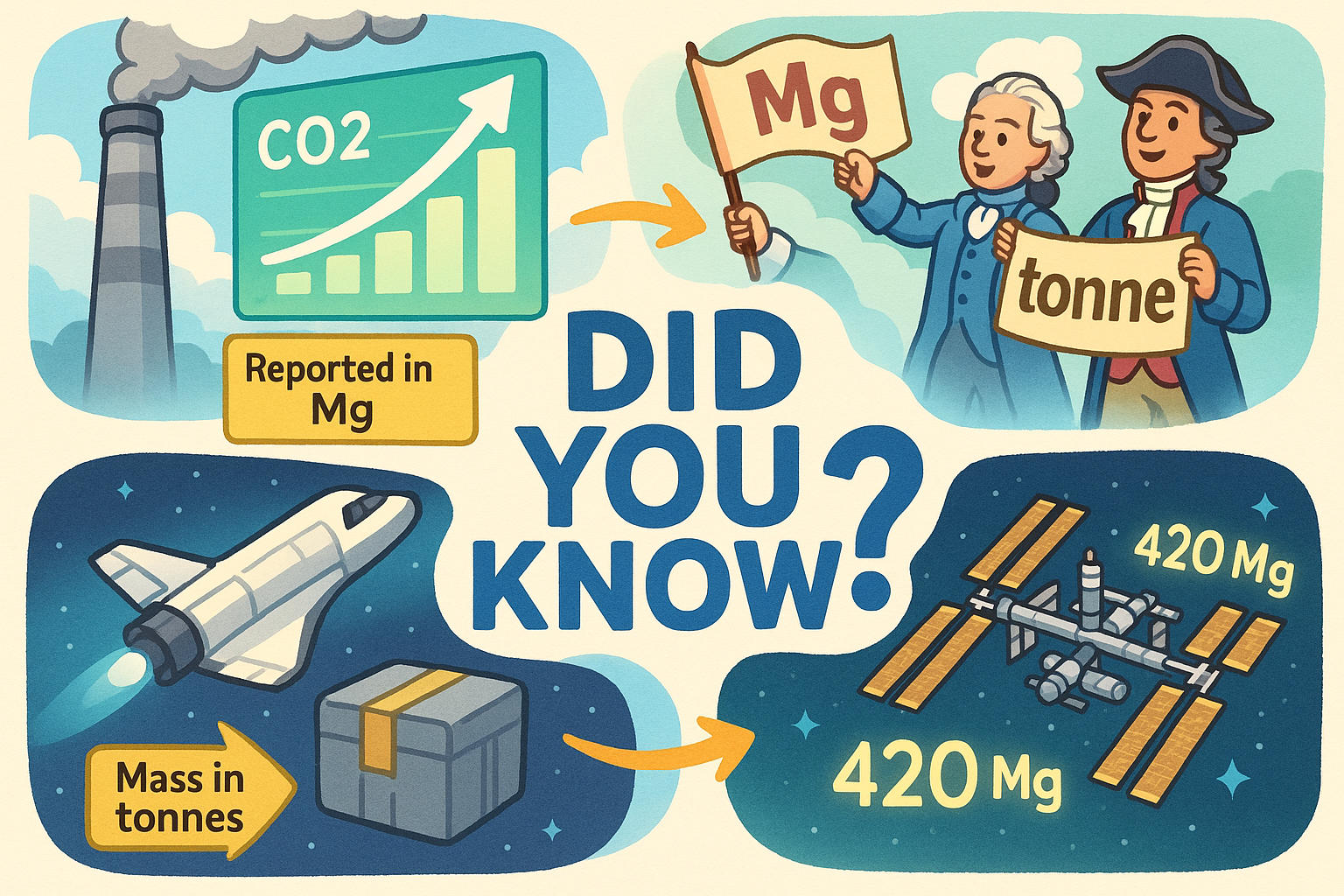 Megagrams to Tonnes Converter