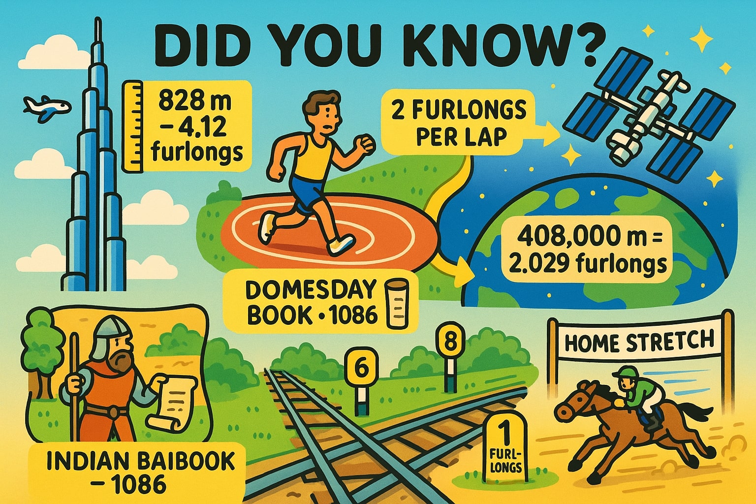 Meter to Furlong Converter