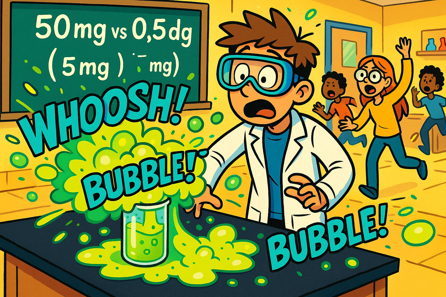 Milligram to Decigram Converter