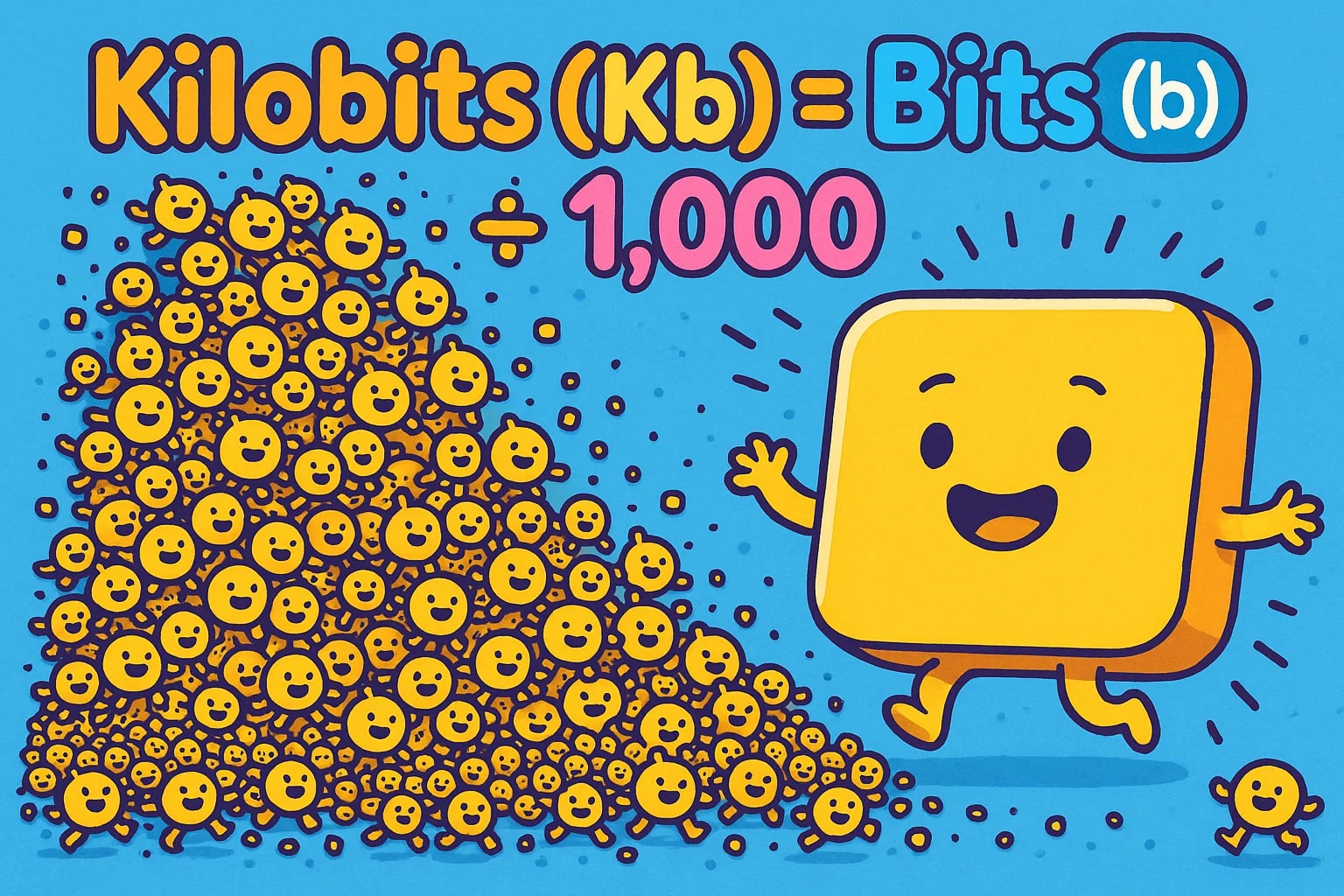 Bits To Kilobits Converter