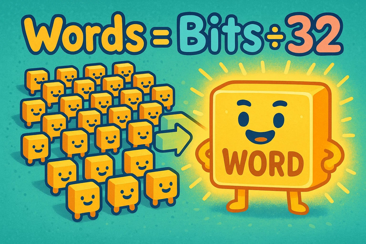 Bits To Words Converter