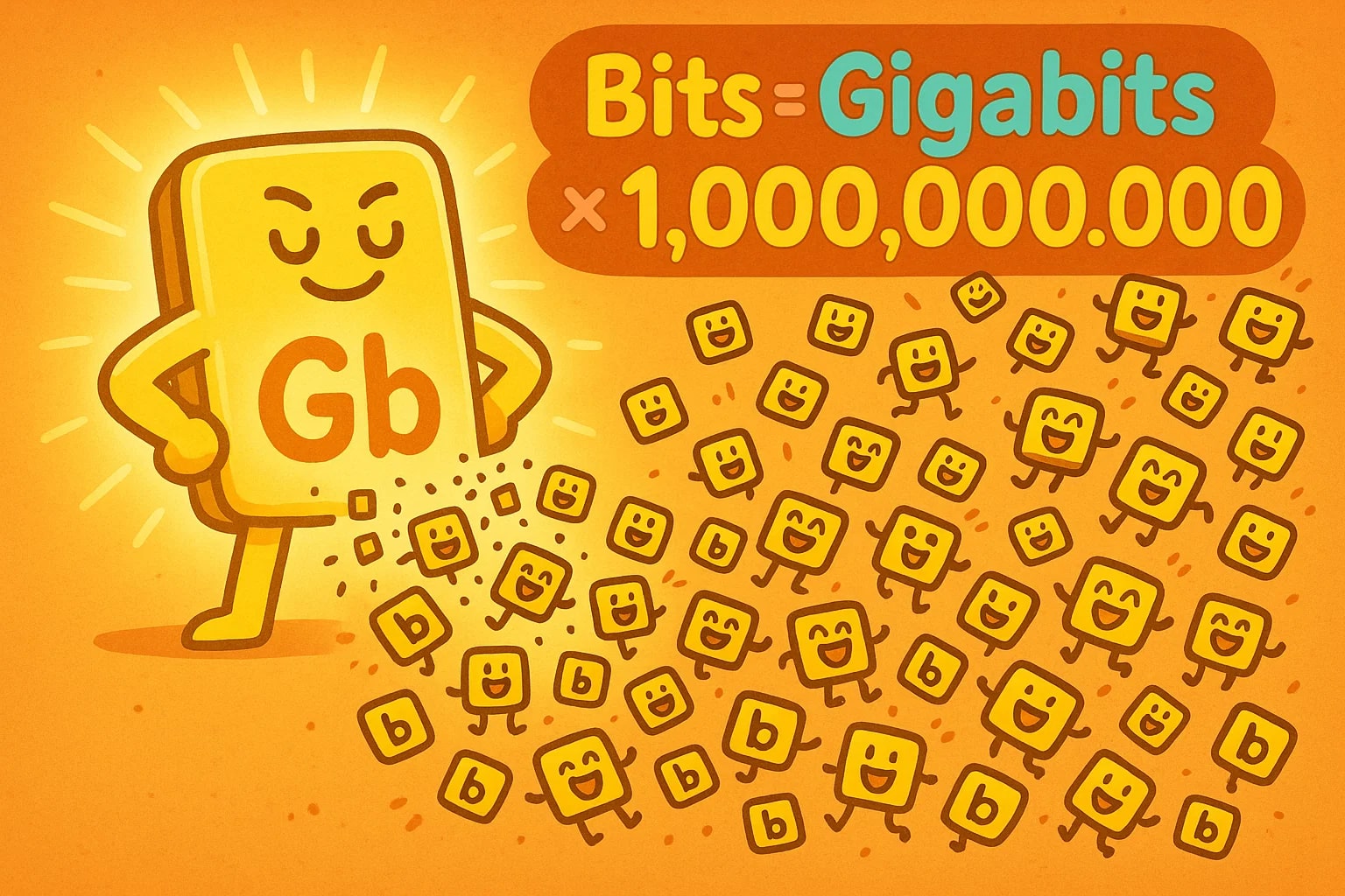 Gigabits To Bits Converter