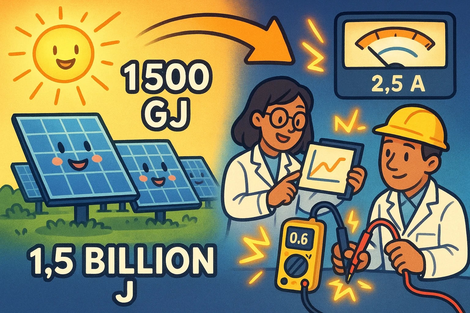 Gigajoules To Joules Converter