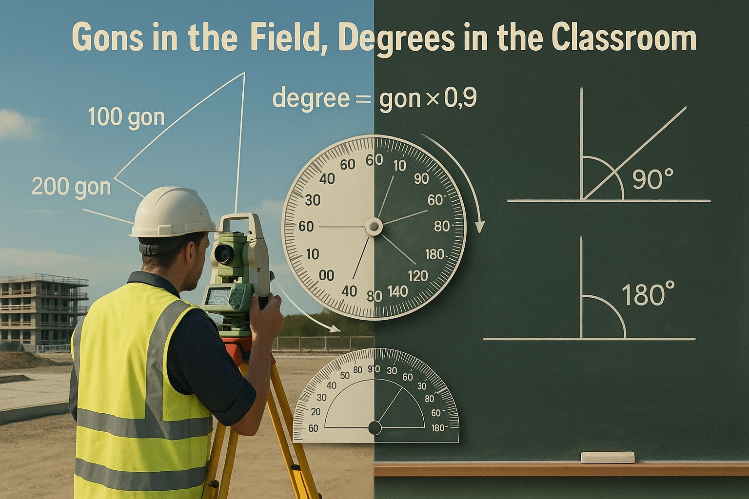 Gons To Degrees Converter