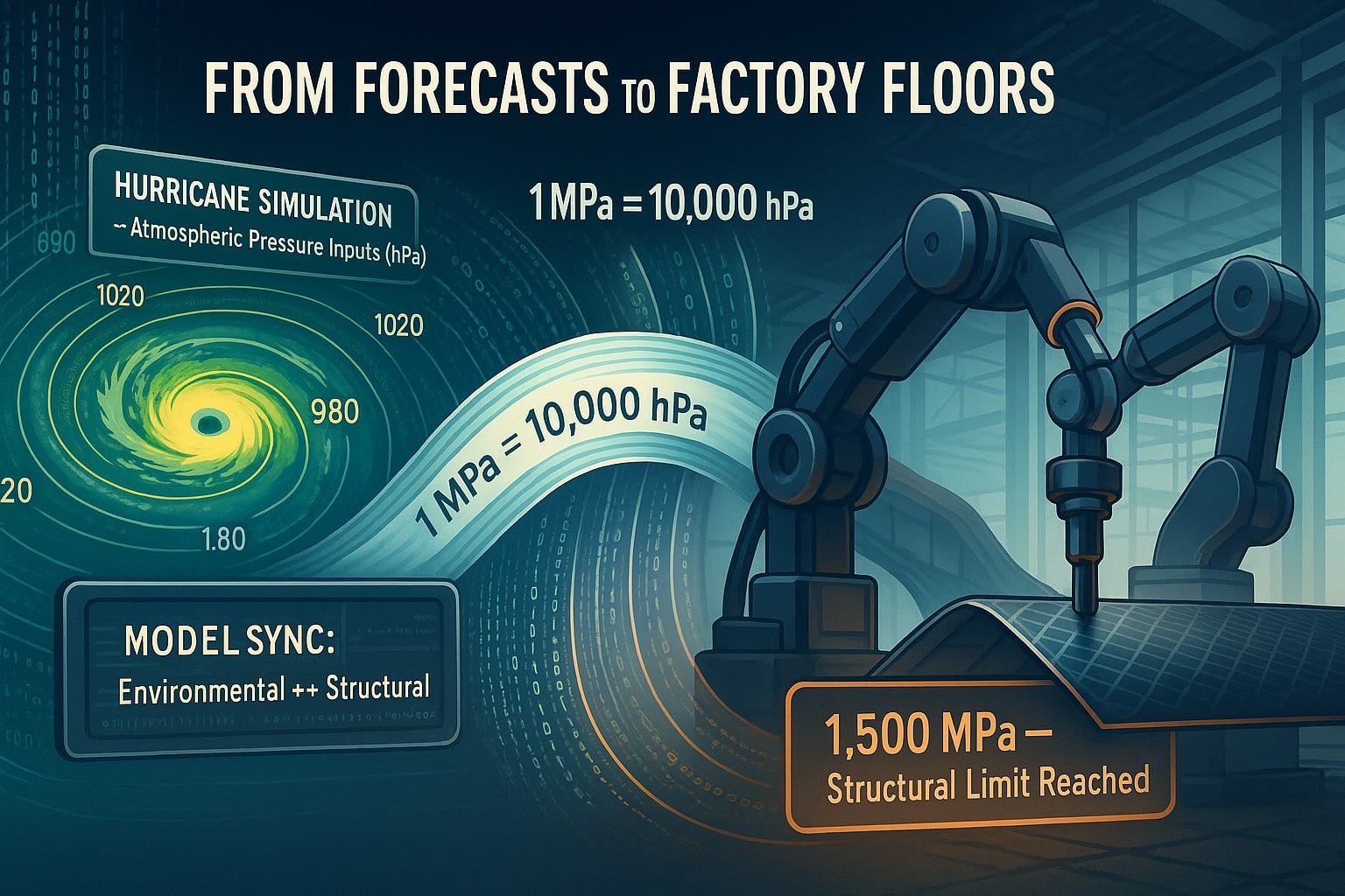Hectopascal to Megapascal Converter
