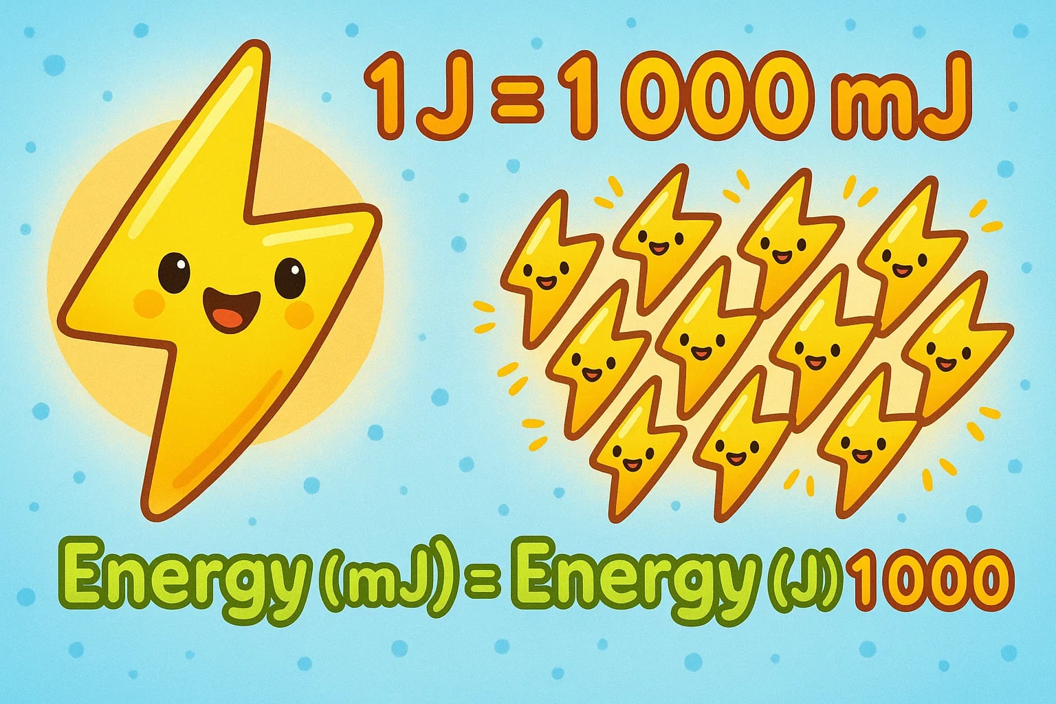 Joules To Millijoules Converter