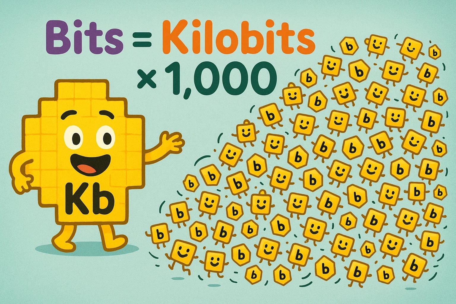 Kilobits To Bits Converter