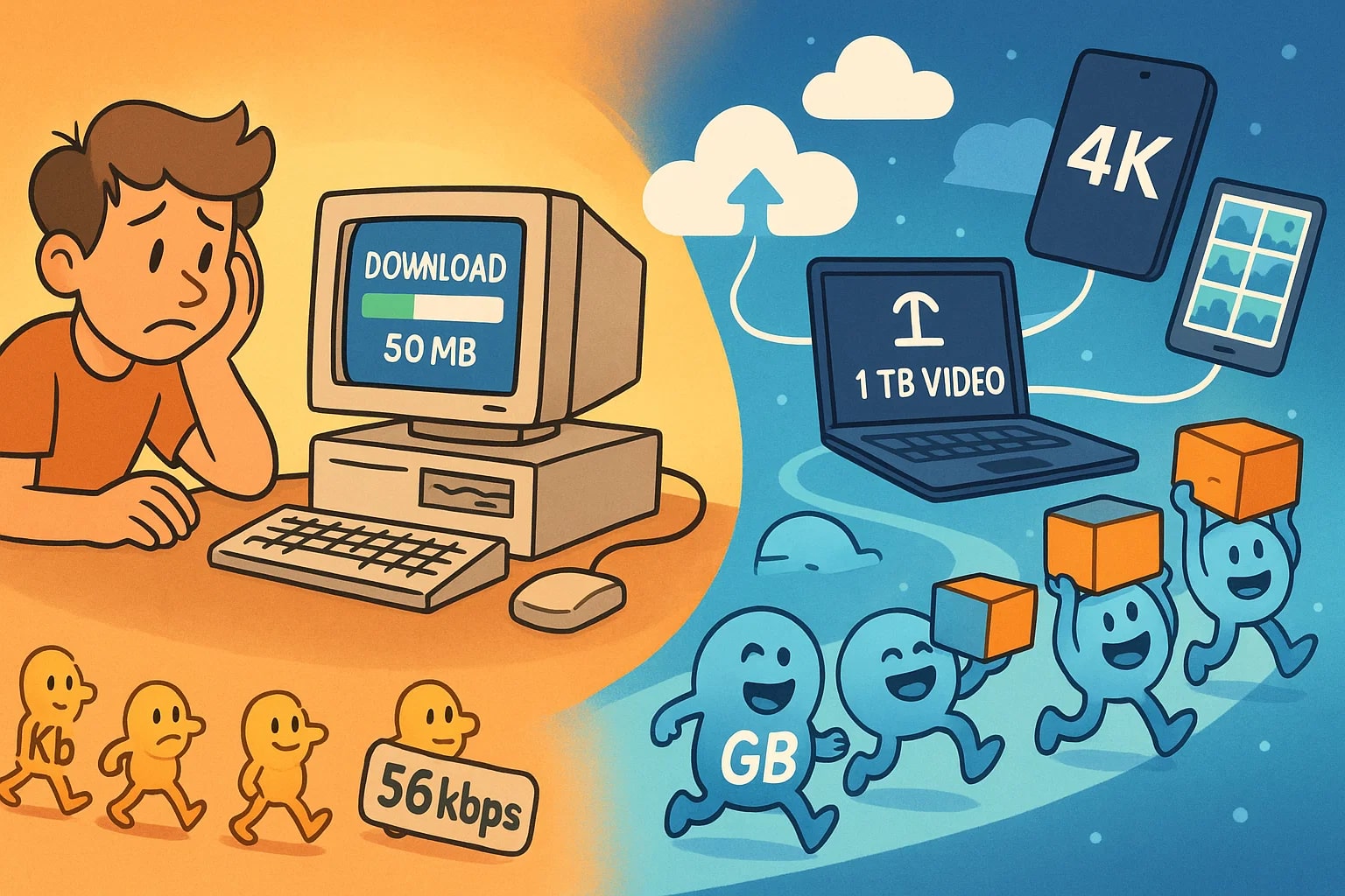 Kilobits To Gigabytes Converter