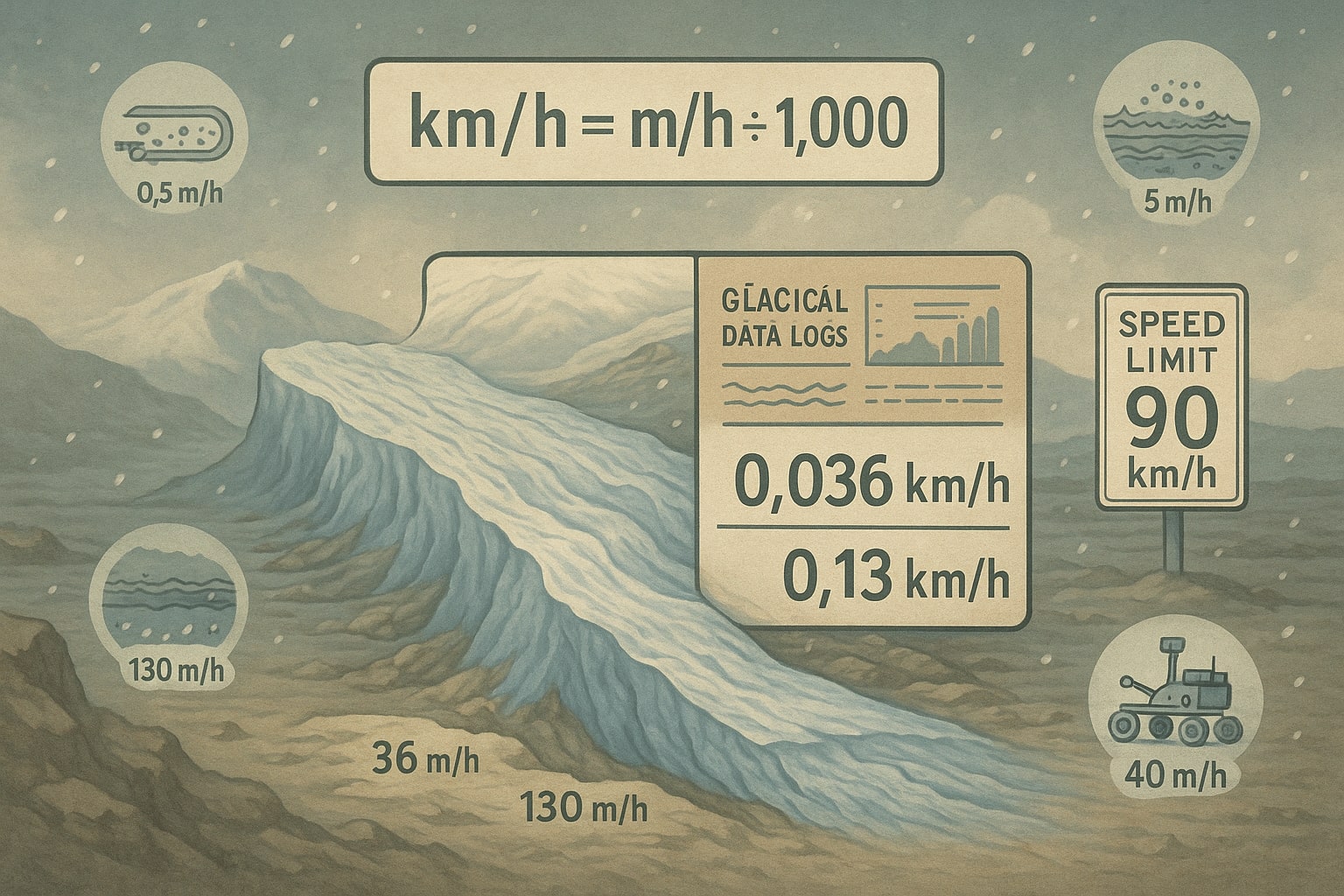 Meter per Hour to Kilometer per Hour Converter
