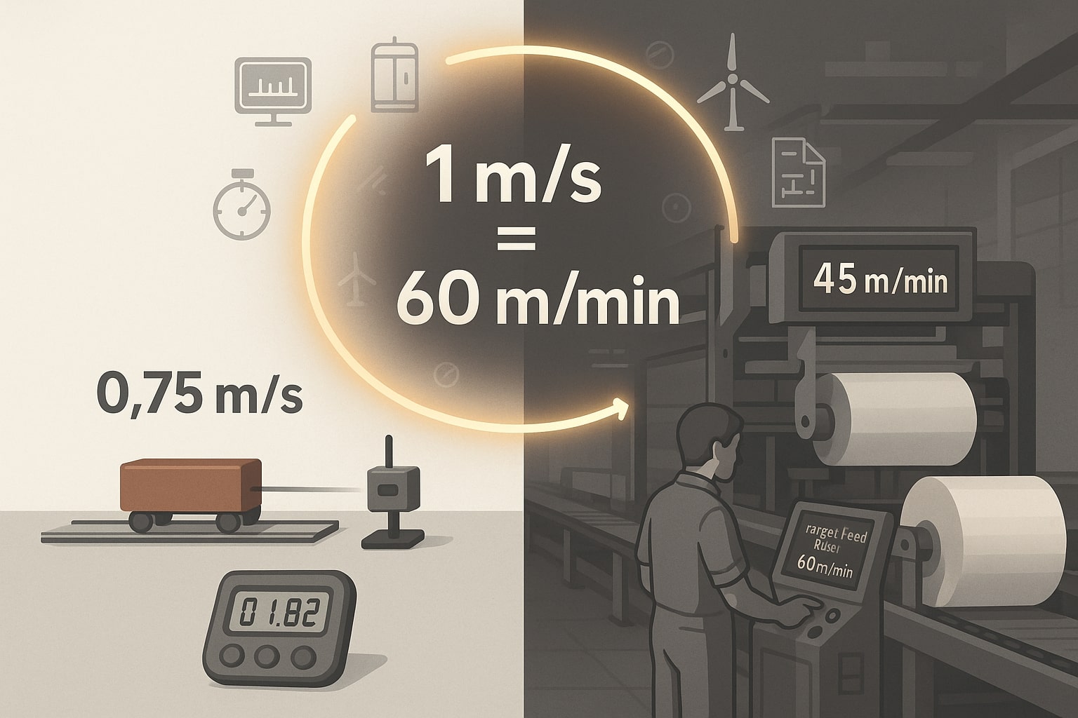 Meter per Second to Meter per Minute Converter
